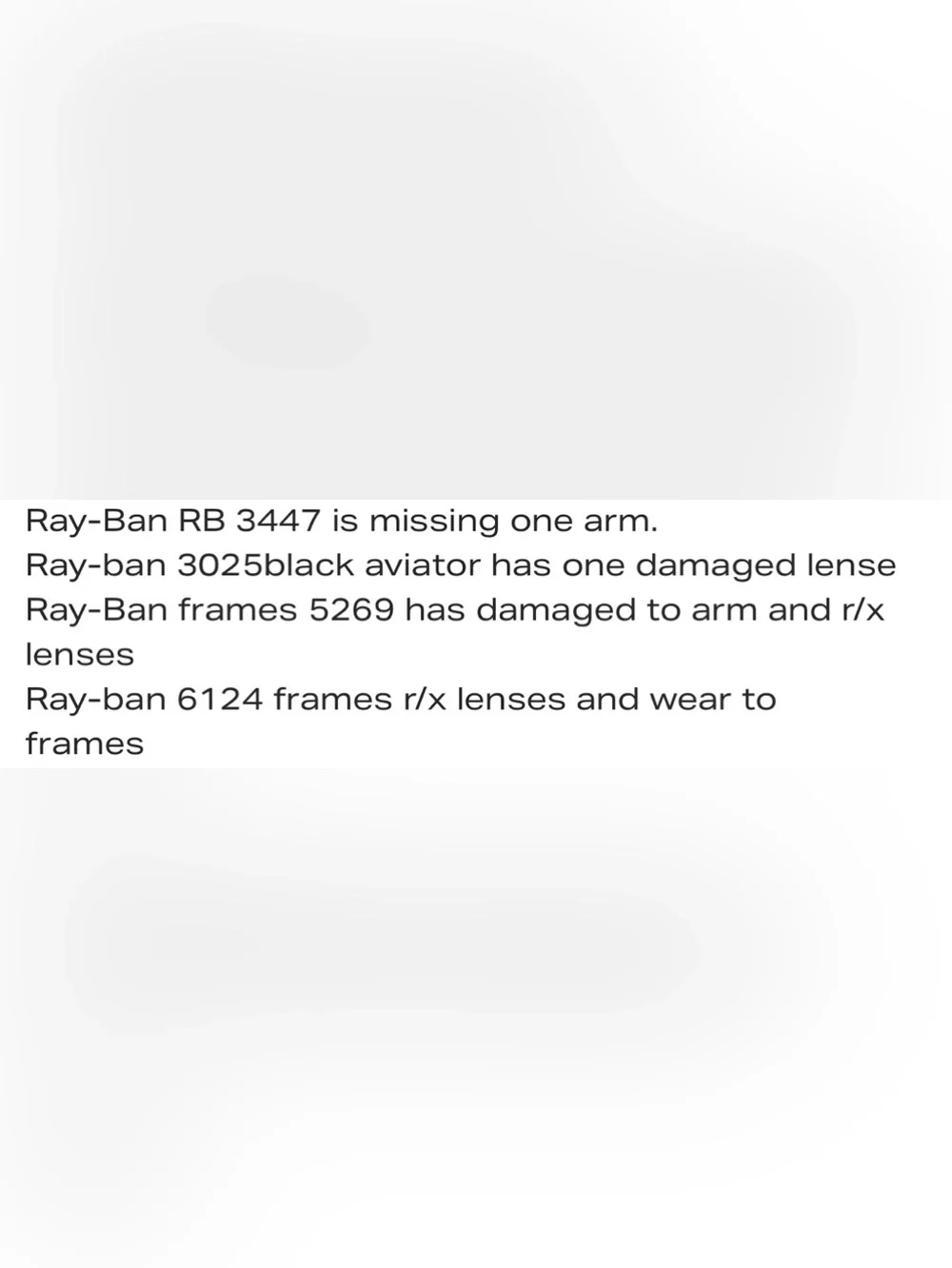 Ray-Ban detailed description